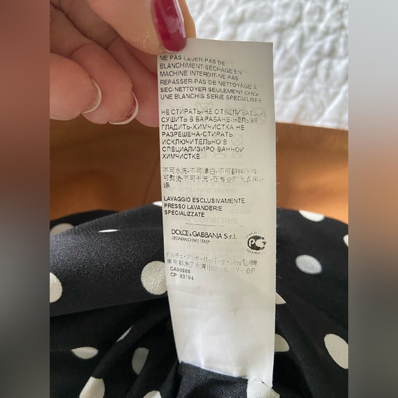 Dolce&Gabbana Tan Leather Bomber Jacket Size 40 - Picture 11 of 12